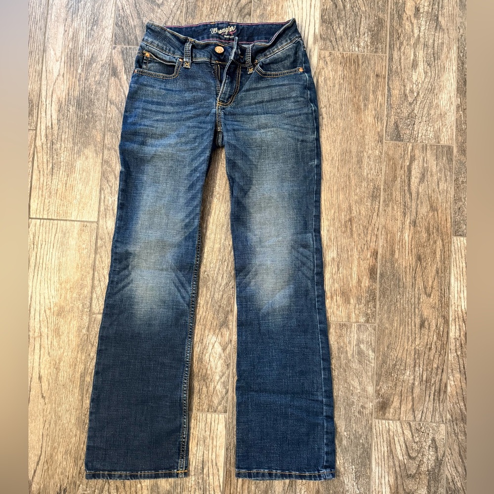 Wrangler Bootcut Blue Jeans